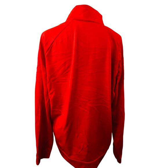 Nike Dri-Fit Quarter Zip Pullover, Red, Men's Size Large - Picture 4 of 5